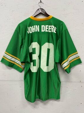 Vintage John Deere Football Jersey, Fits M/L